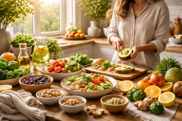Alimentation saine et naturelle favorisant l’énergie et la vitalité au quotidien